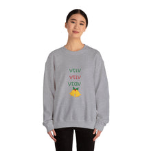 Load image into Gallery viewer, Unisex Heavy Blend™ Crewneck Sweatshirt: Tin Tin Tan Greek Christmas Bells
