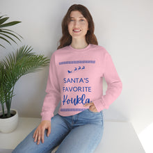 Load image into Gallery viewer, Santa&#39;s Favorite Koukla Unisex Heavy Blend™ Crewneck Sweatshirt
