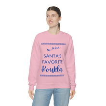 Load image into Gallery viewer, Santa&#39;s Favorite Koukla Unisex Heavy Blend™ Crewneck Sweatshirt
