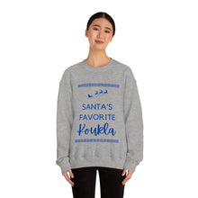 Load image into Gallery viewer, Santa&#39;s Favorite Koukla Unisex Heavy Blend™ Crewneck Sweatshirt
